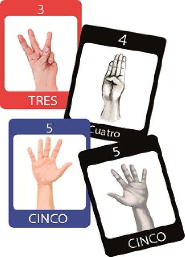 SET AFICHE DE DEDOS 10 PIEZAS