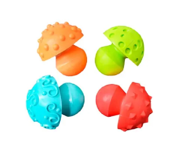 SET SELLO HONGO PINTURA Y ARCILLA 4 UNIDADES