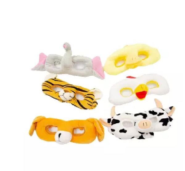 SET ANTIFACES SOFT ANIMALES 6 PIEZAS