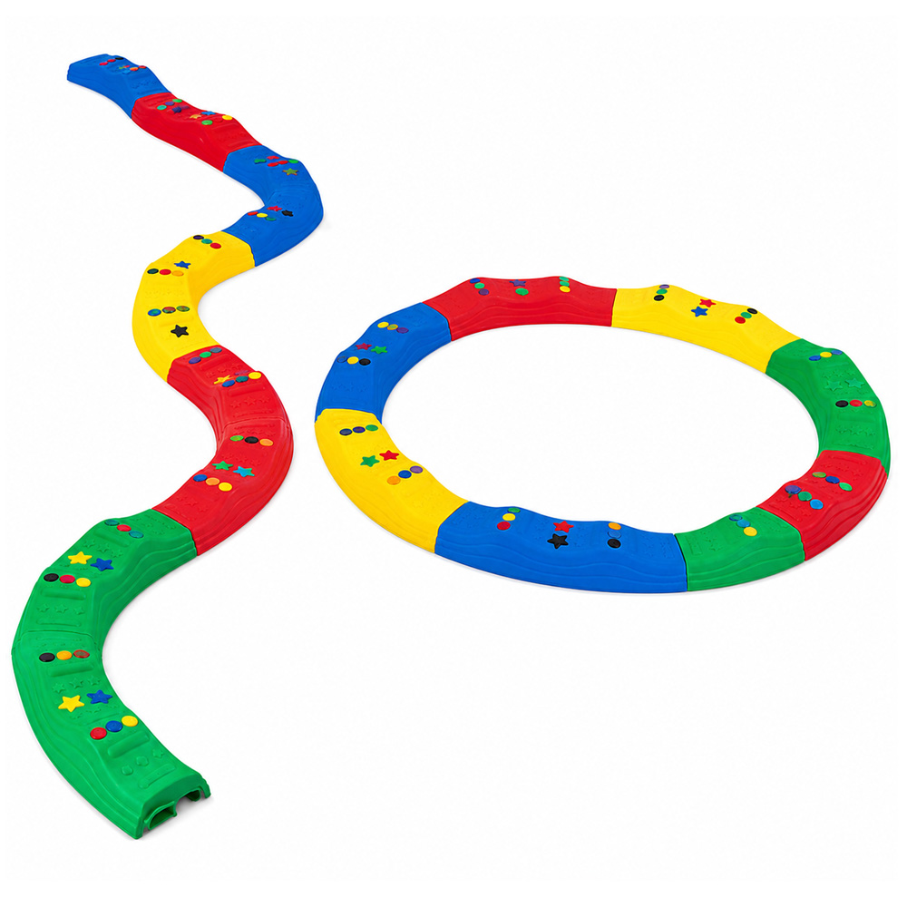 PISTA DE EQUILIBRIO CURVA 8 PIEZAS
