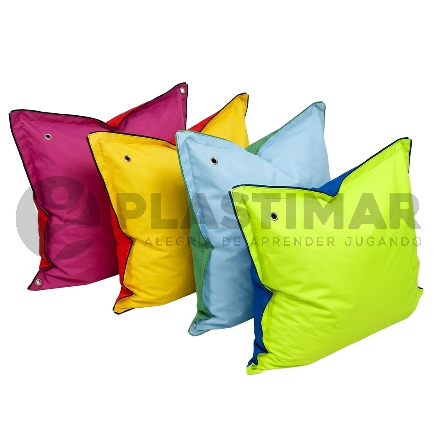 SET DE COJINES PARA SALA DE LECTURA 70X80 CM - 4 PIEZAS