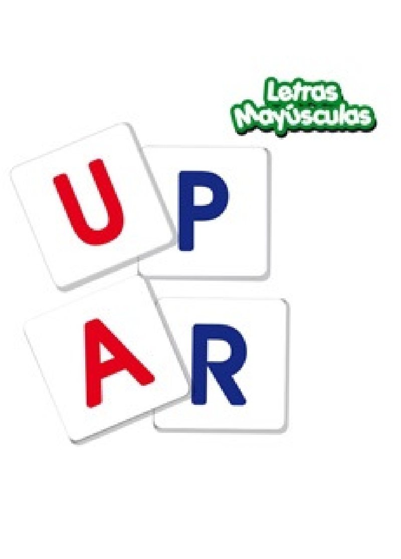 LETRAS MAYÚSCULAS DE CARTON 32 PIEZAS