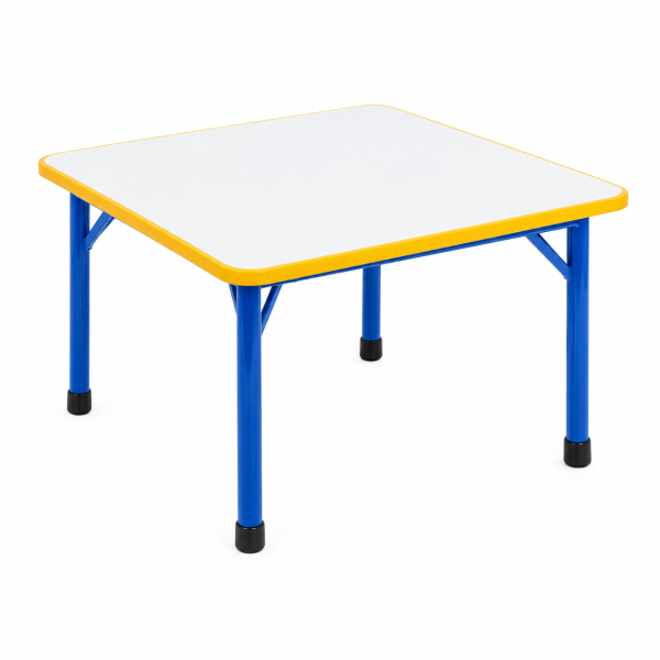 MESA DE PÁRVULO DE MADERA METÁLICA 58X58 CMS