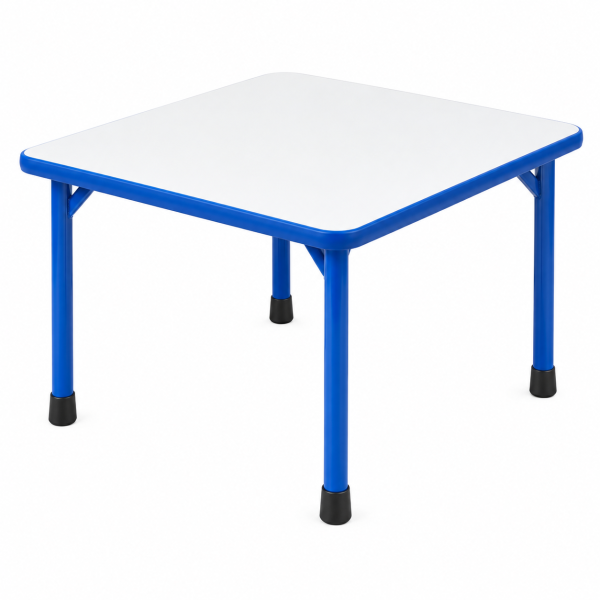 MESA DE PÁRVULO DE MADERA METÁLICA 58X58 CMS