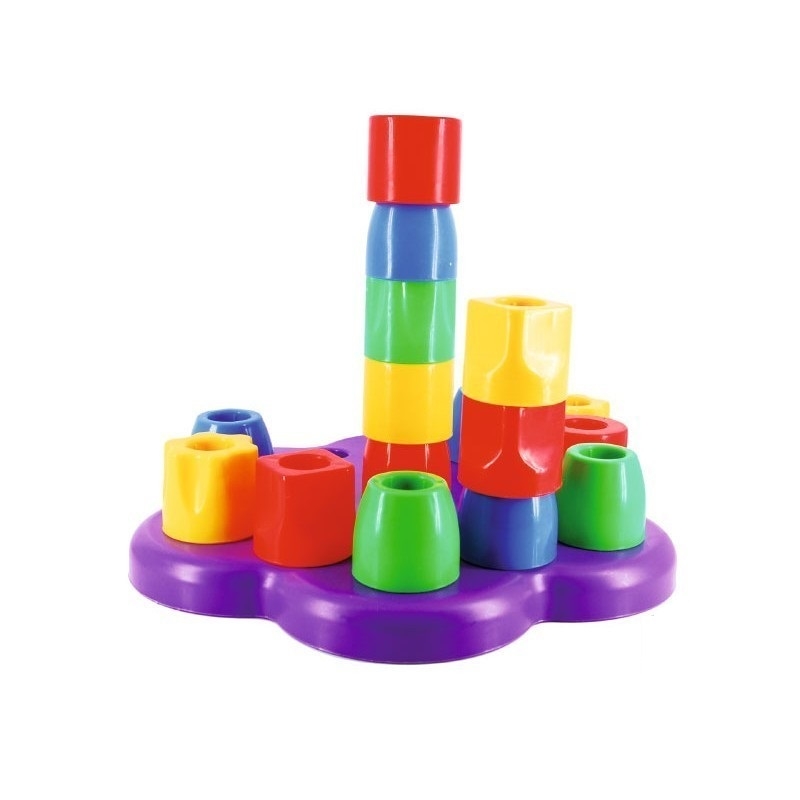 SET DE ENCAJE DE PLÁSTICO 20 PIEZAS