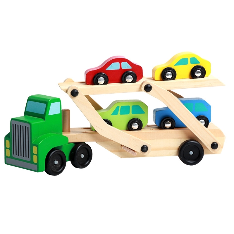 CAMIÓN DE TRANSPORTE CON 4 AUTITOS