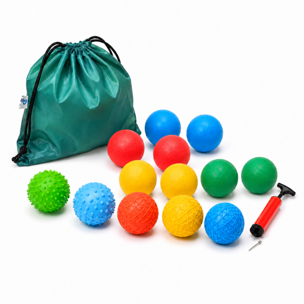 SET DE 13 PELOTAS SENSORIALES
