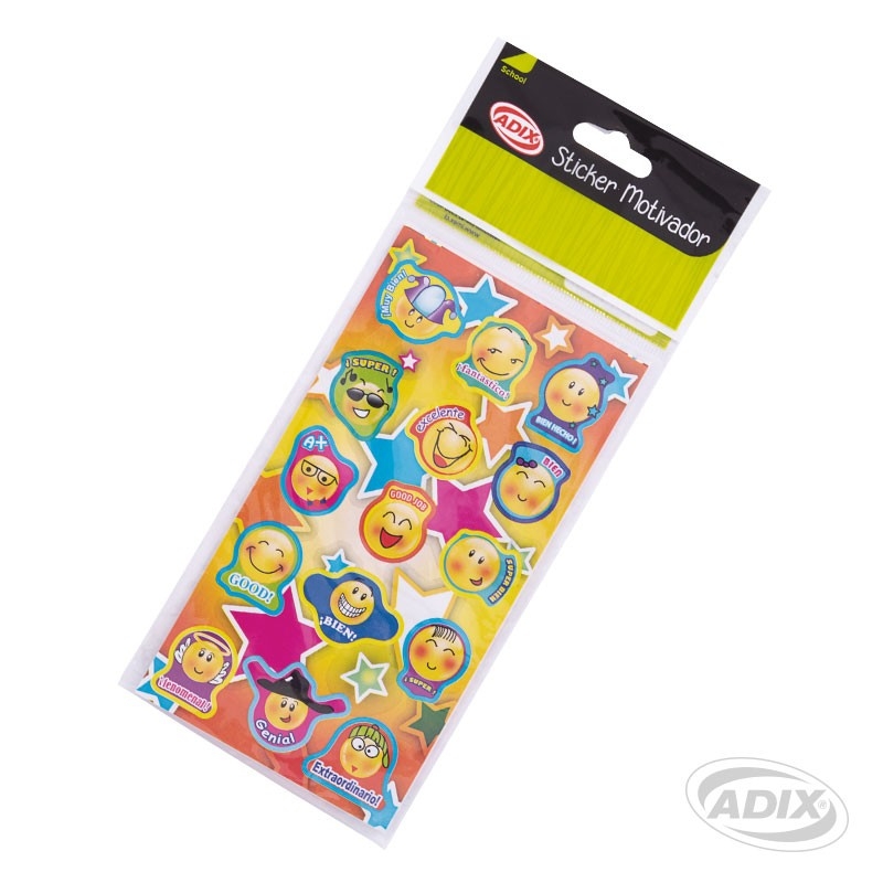 STICKER MOTIVACIONAL SMILE