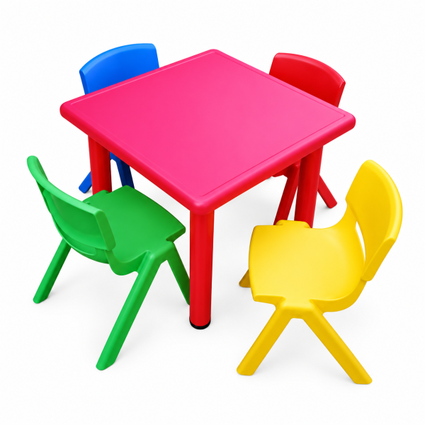 MESA CON 4 SILLAS 