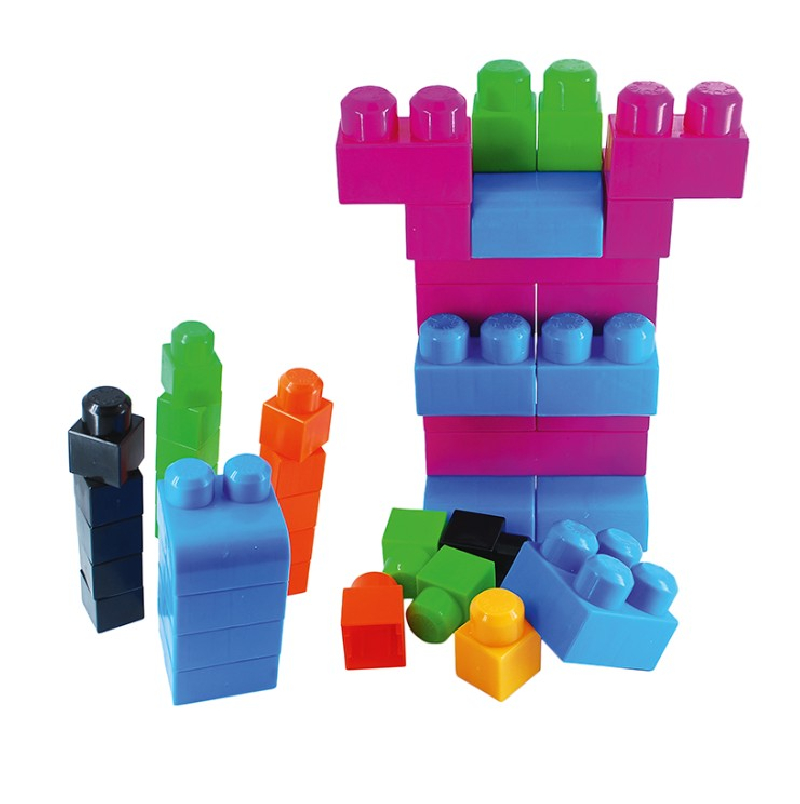 MEGA BLOQUES PLASTICOS GRANDES 90 PIEZAS (LEGOS)