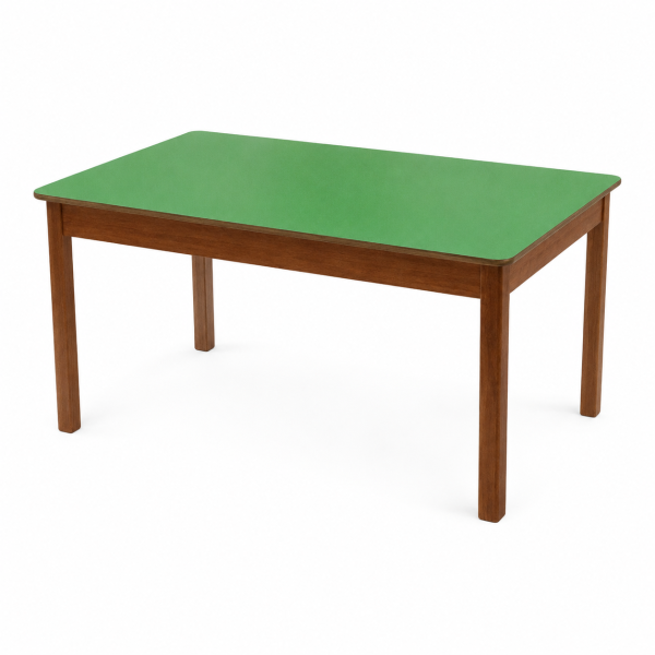 MESA RECTANGULAR DE MADERA PARA PÁRVULO 