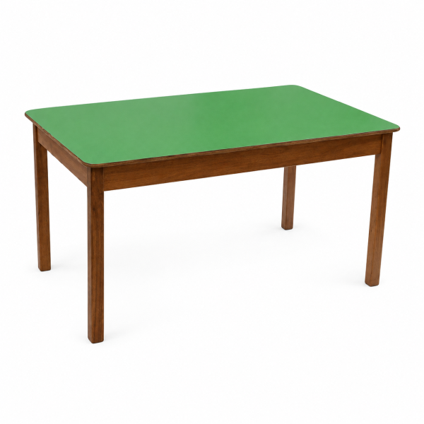 MESA RECTANGULAR DE MADERA PARA PÁRVULO 