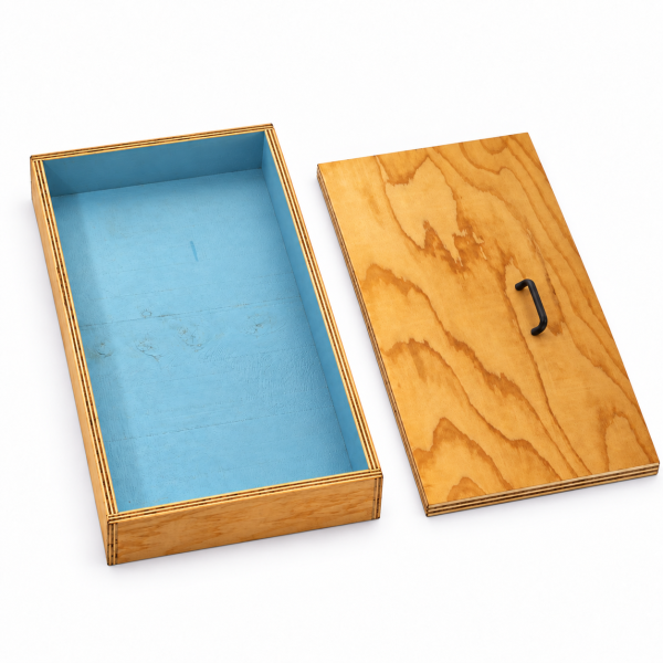 CAJA DE ARENA CON TAPA 74X52X10 CM