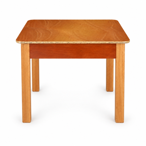 MESA CUADRADA DE PARVULO COIGUE 58X58 CM