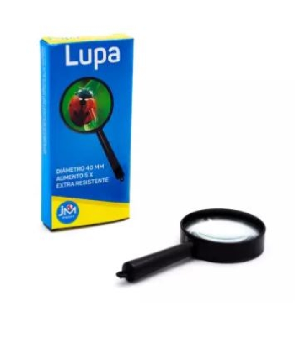LUPA ESCOLAR BORDE PLÁSTICO 5X 40MM