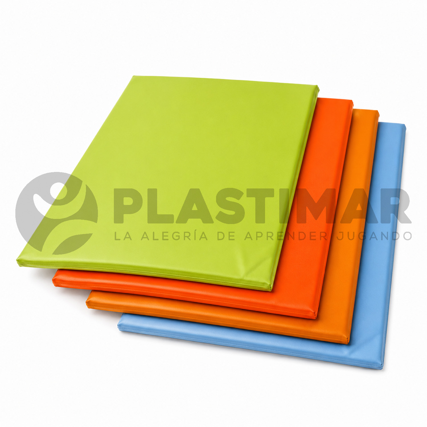 SET ALFOMBRAS COLCHONETA 120X120X3 CM - 4 PIEZAS