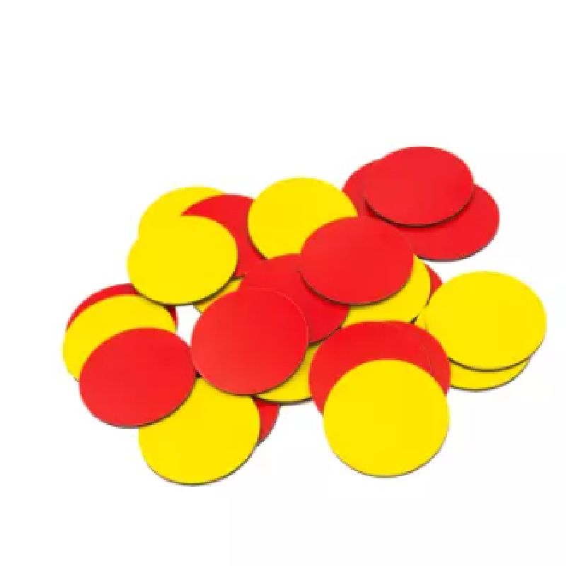 FICHAS PARA CONTAR BICOLOR 25MM 200 PZAS 