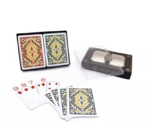 NAIPE INGLES CAJA ACRILICA 