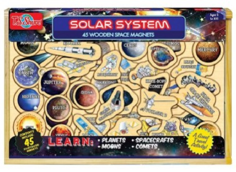 SISTEMA SOLAR MADERA MAGNETICA 45PZS