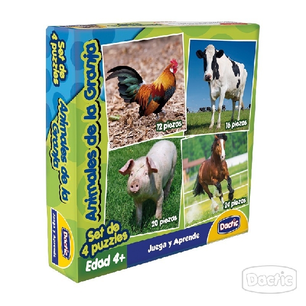PUZZLES ANIMALES DE LA GRANJA