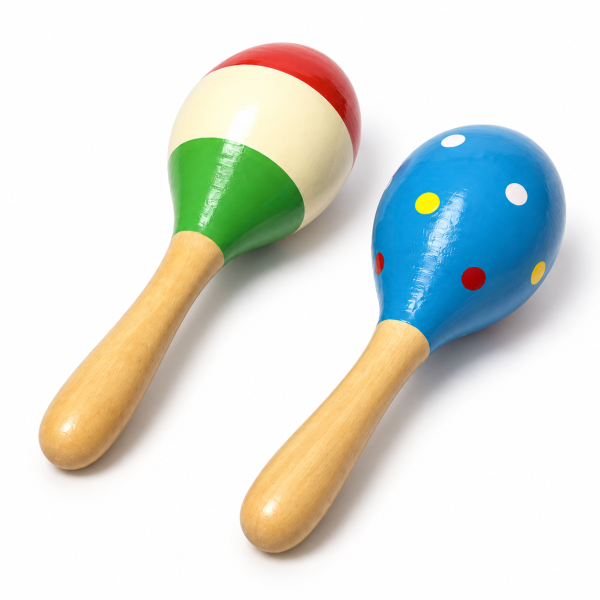 PAR DE MARACAS GRANDES