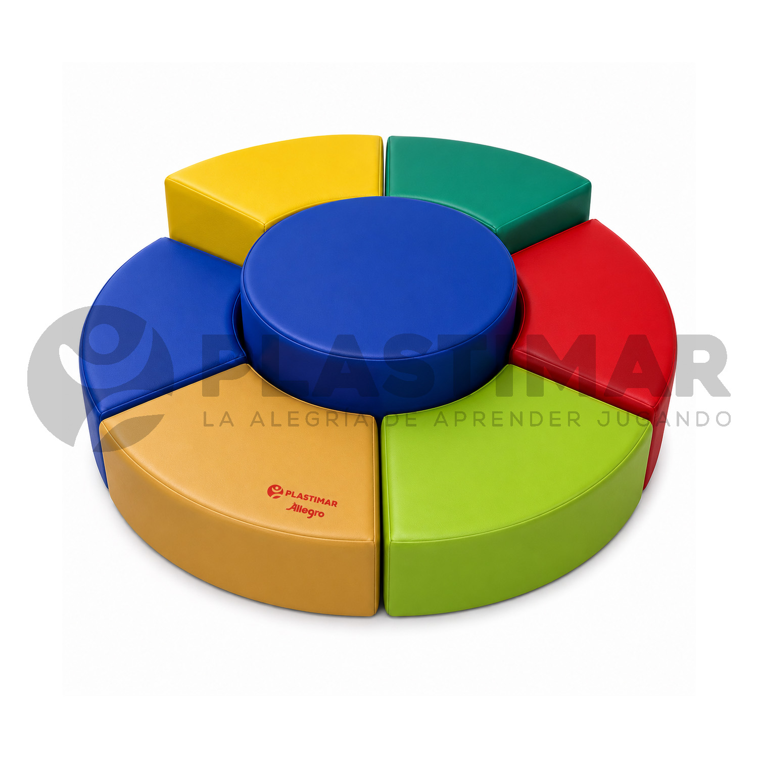 ESCALADOR CIRCULAR 120X120X40 CM - 7 PIEZAS