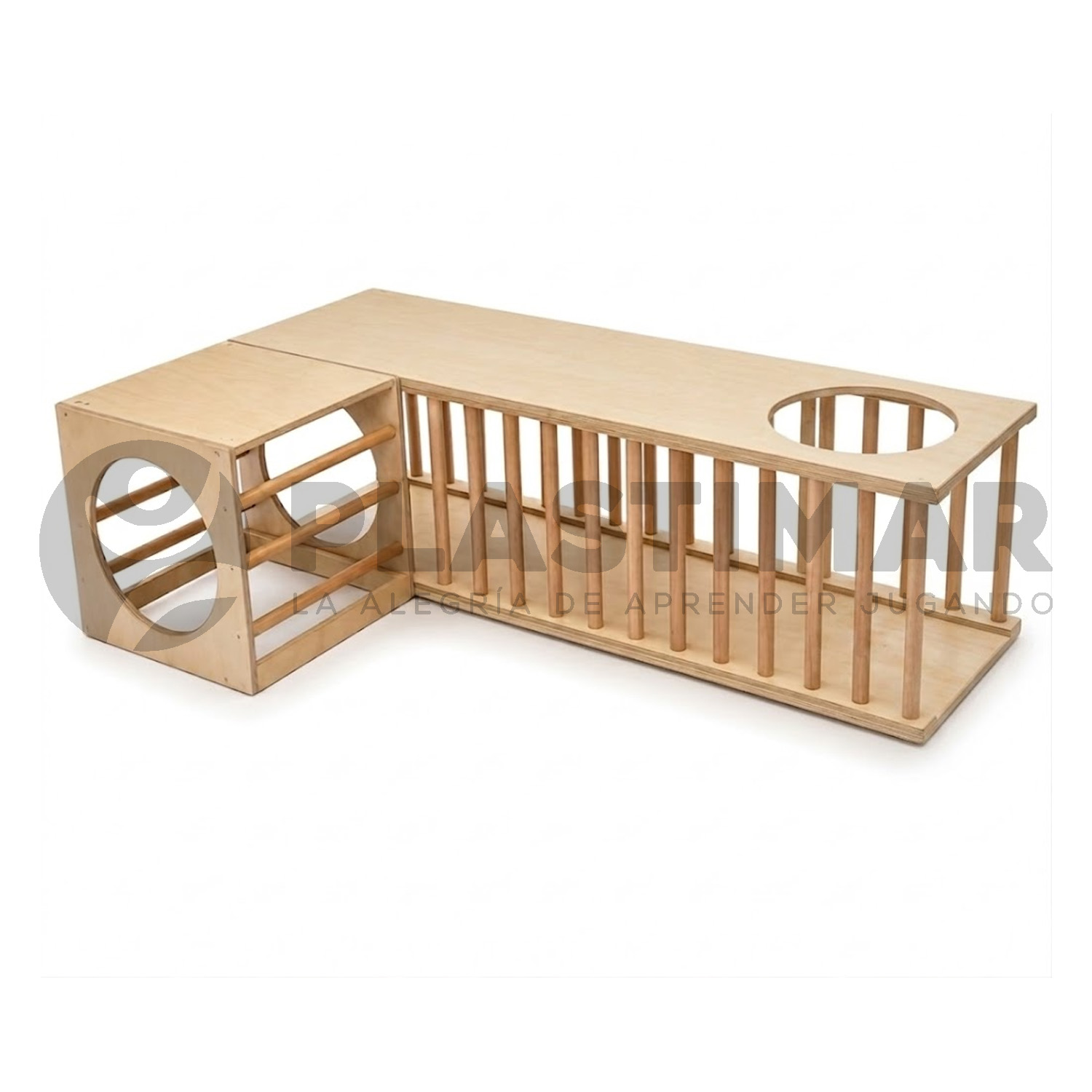 LABERINTO PIKLER CON CUBO - 2 PIEZAS