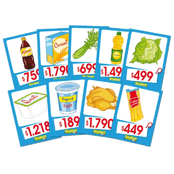 TARJETAS DE PRODUCTOS CON PRECIOS