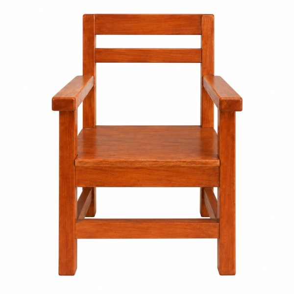 SILLA SALA CUNA DE MADERA CON BRAZOS