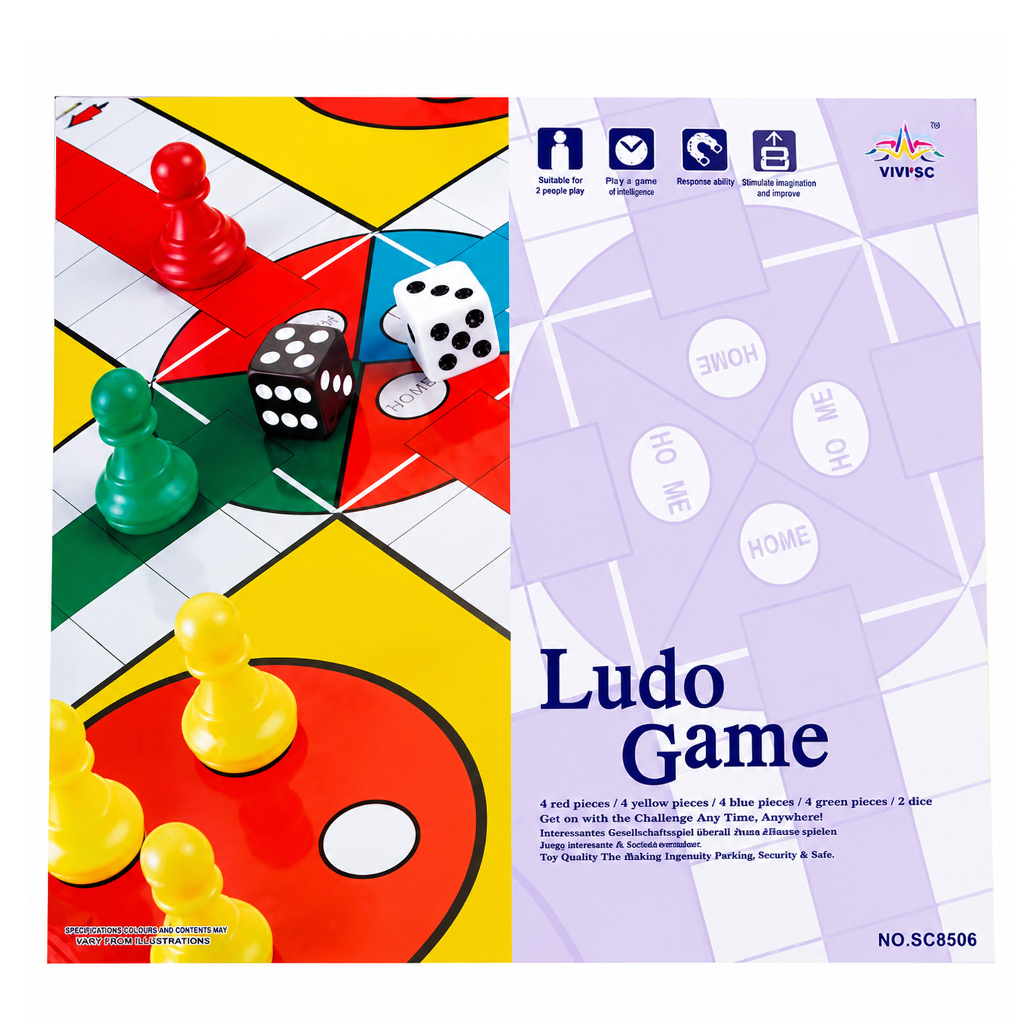 JUEGO LUDO MAGNETICO