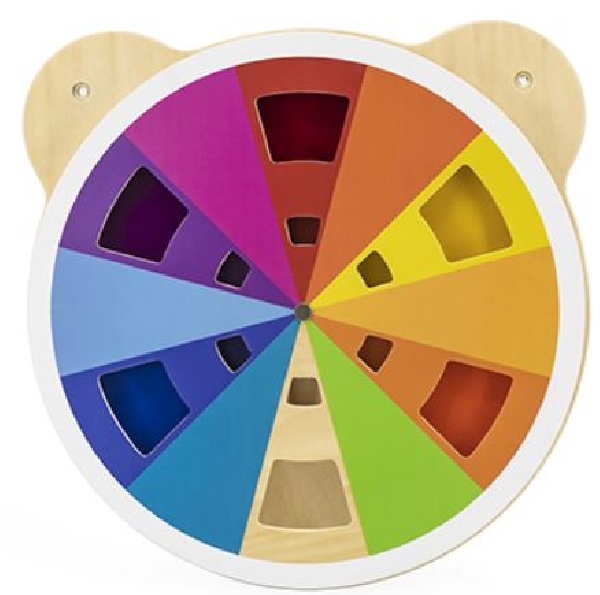 JUEGO PARED OSO COLORES