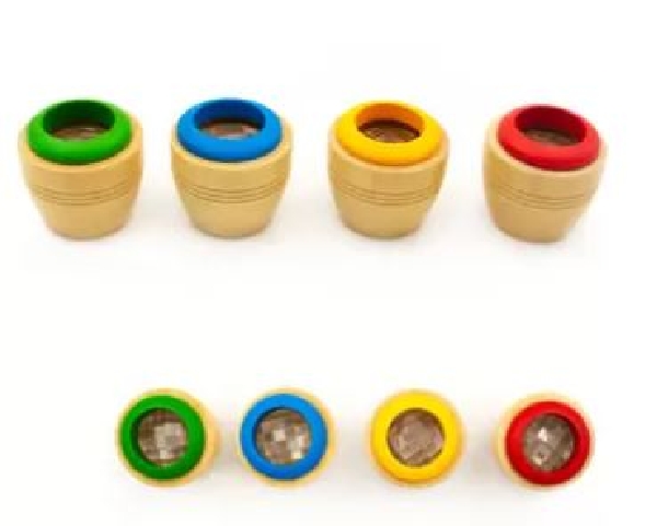 CALEIDOSCOPIO DE MADERA