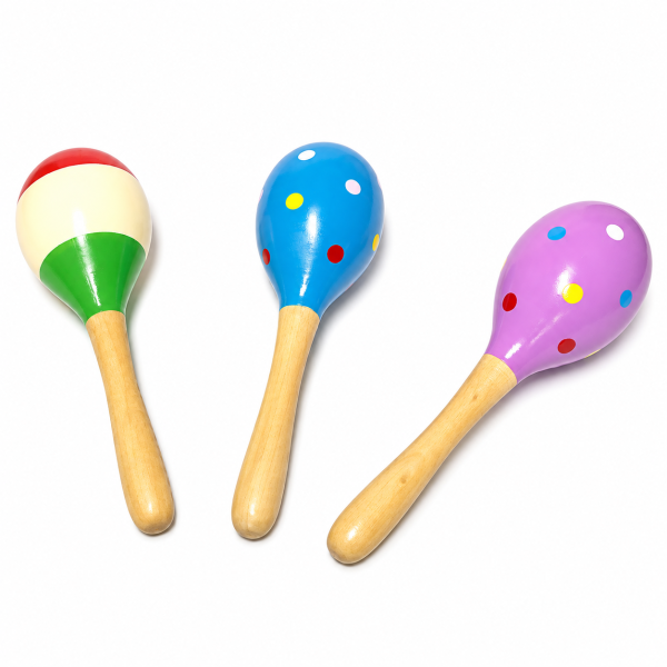 MARACA DE MADERA (UNIDAD)