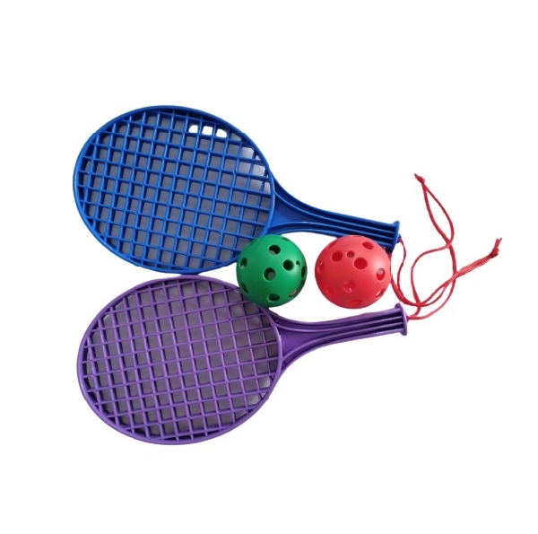 SET RAQUETAS + PELOTAS