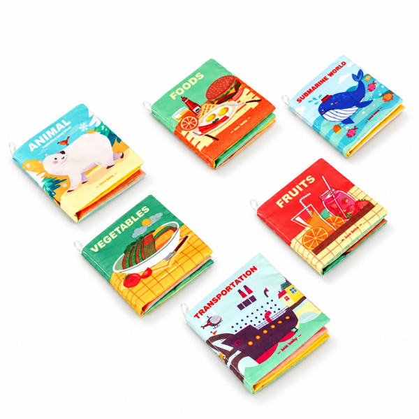 LIBRO DE TELA PARA BEBE DISEÑOS SURTIDOS