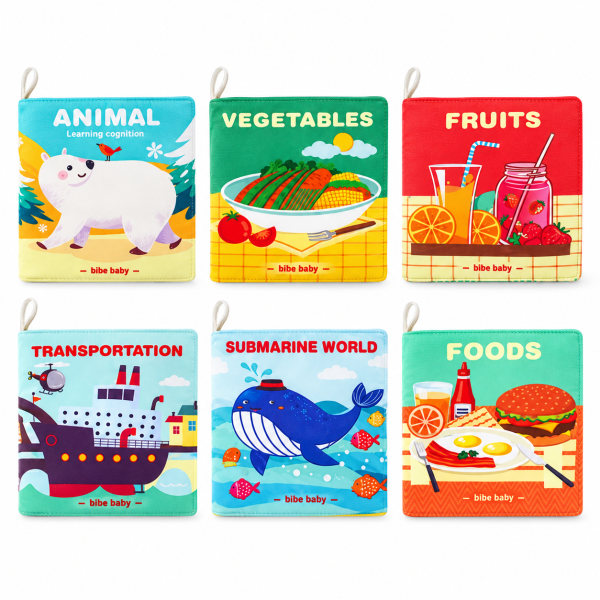 LIBRO DE TELA PARA BEBE DISEÑOS SURTIDOS
