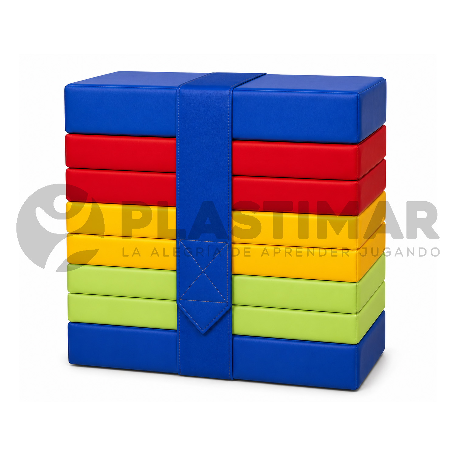 COLCHONETAS TORRE APILABLE 50X38X50 CM - 8 PIEZAS