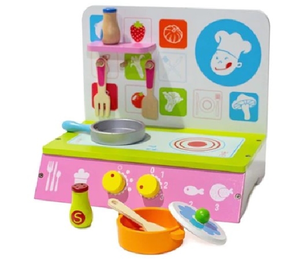 SET COCINA INFANTIL CON UTENSILIOS