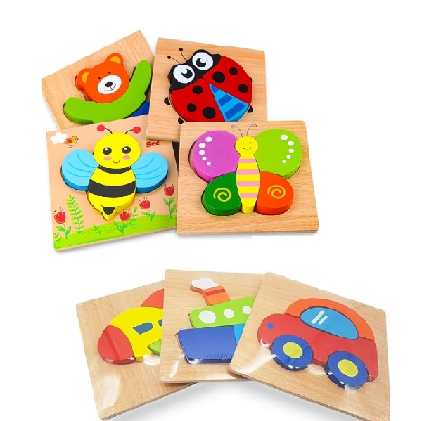 PUZZLE DE MADERA DIFERENTES DISEÑOS