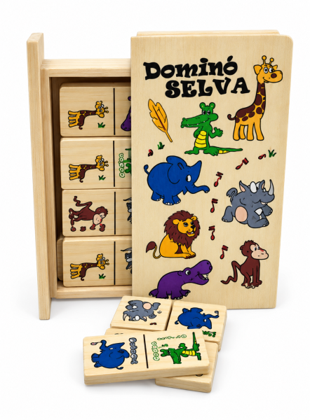 DOMINÓ DE MADERA GRANDE