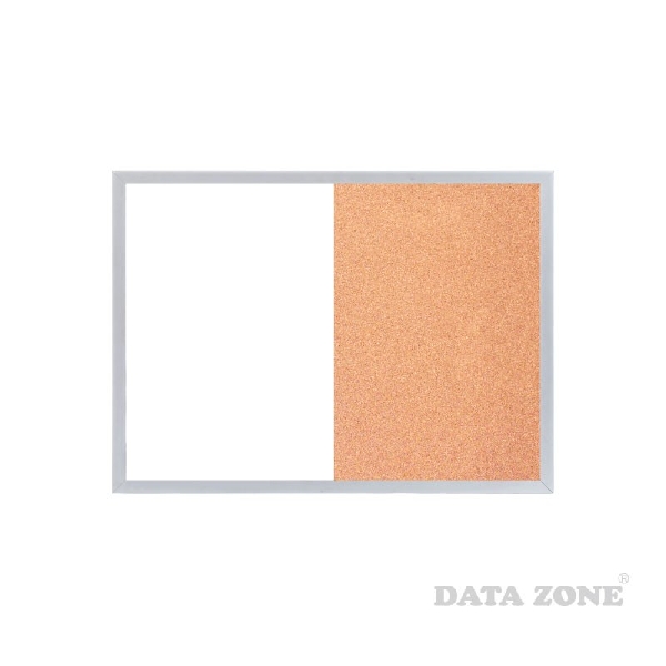 PIZARRA MAGNETICA BLANCA/CORCHO 60X90CM