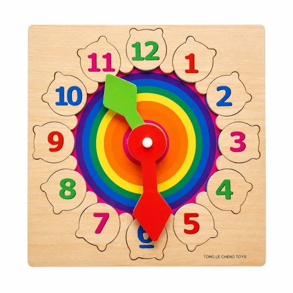 RELOJ DE ENCAJE DE MADERA