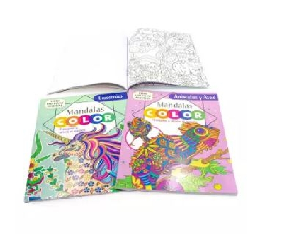 LIBRO MANDALAS COLOR. UNIDAD