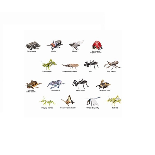 PUZZLE 3D INSECTOS 