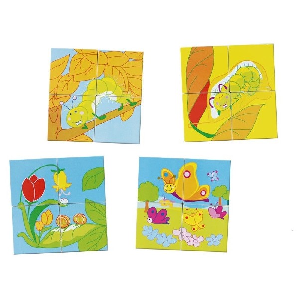 PUZZLE SECUENCIA MARIPOSA