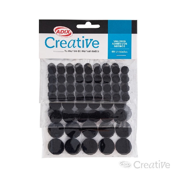 VELCRO ADHESIVO NEGRO