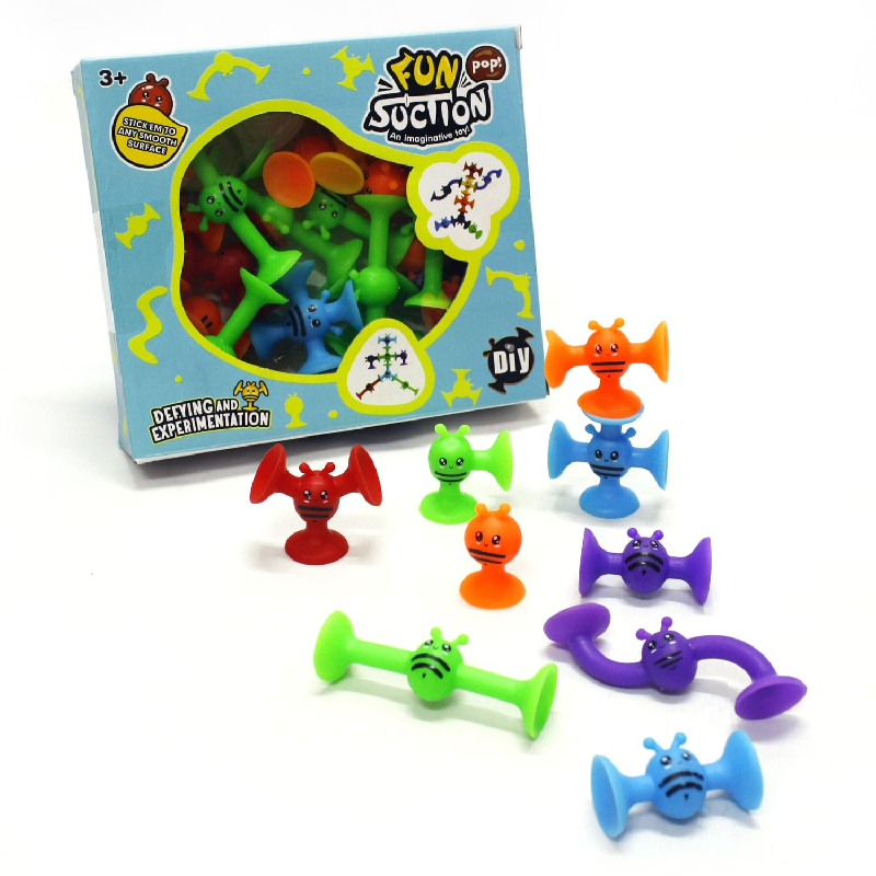 SET DE BLOQUES DE CONSTRUCCIÓN CON VENTOSAS – 33 PIEZAS