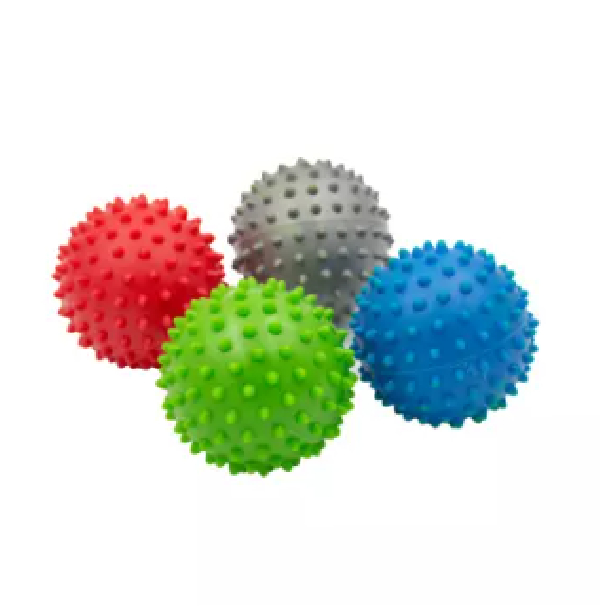 SET DE 4 PELOTAS ERIZO 7 CM.