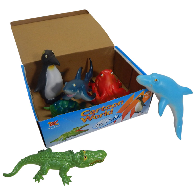 SET ANIMALES MARINOS JUMBO 6 PIEZAS