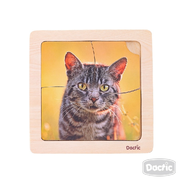 PUZZLE GATO MADERA